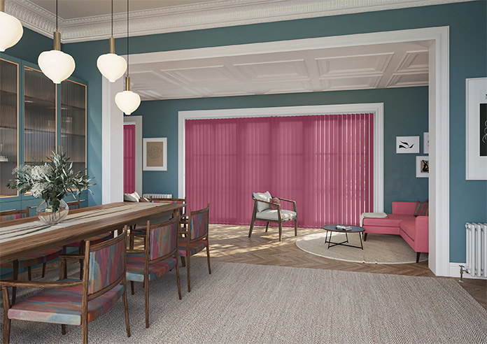 Roma, Hot Pink - Vertical Blind - Image 7